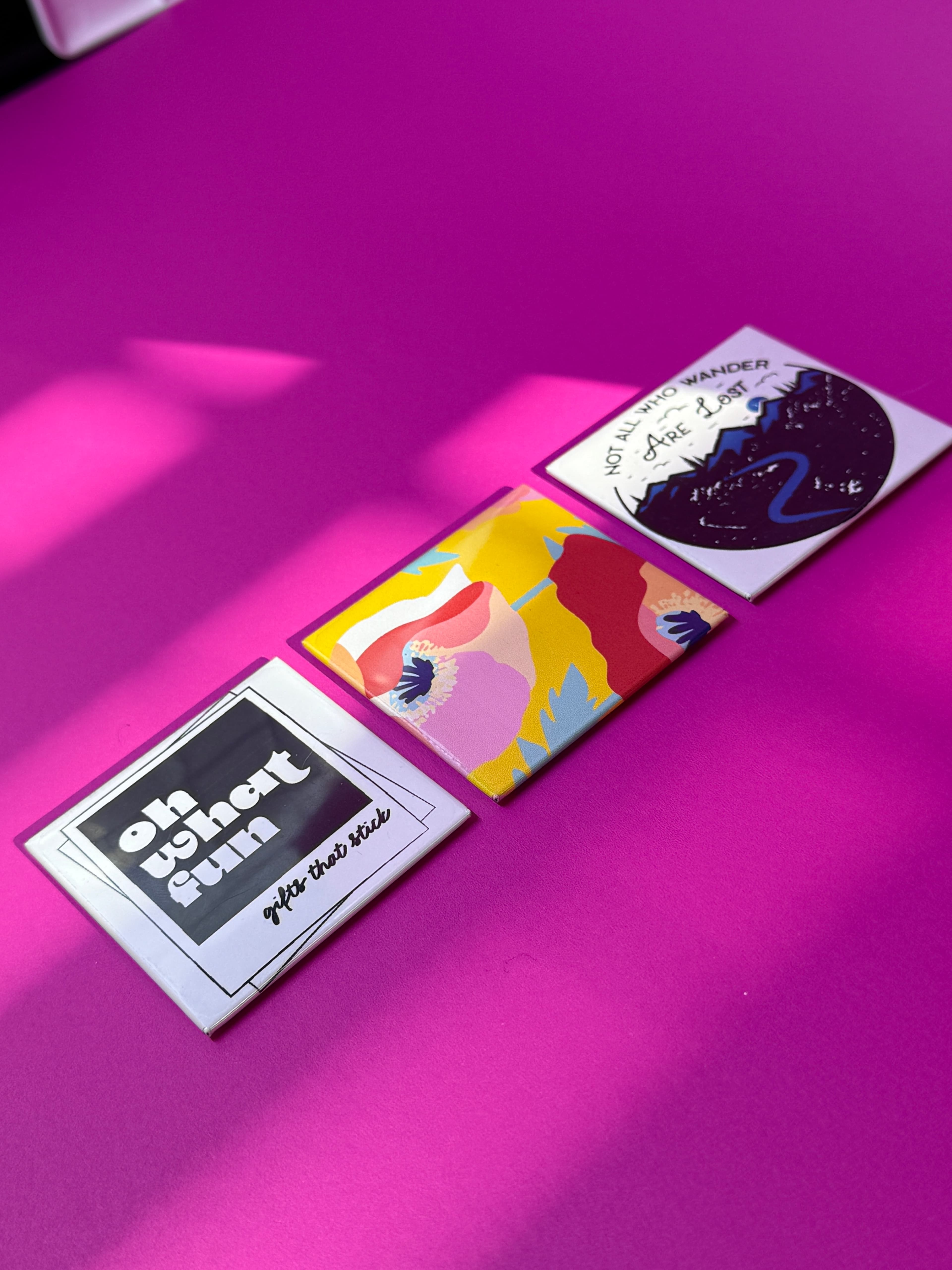 Custom art magnet collection